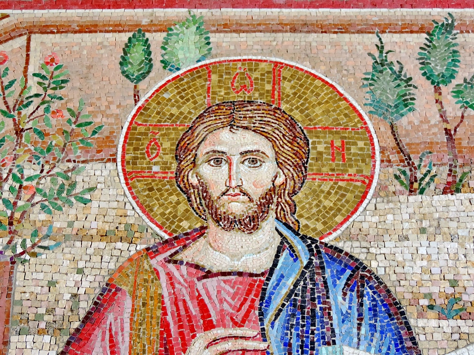 Christ christianity mosaic