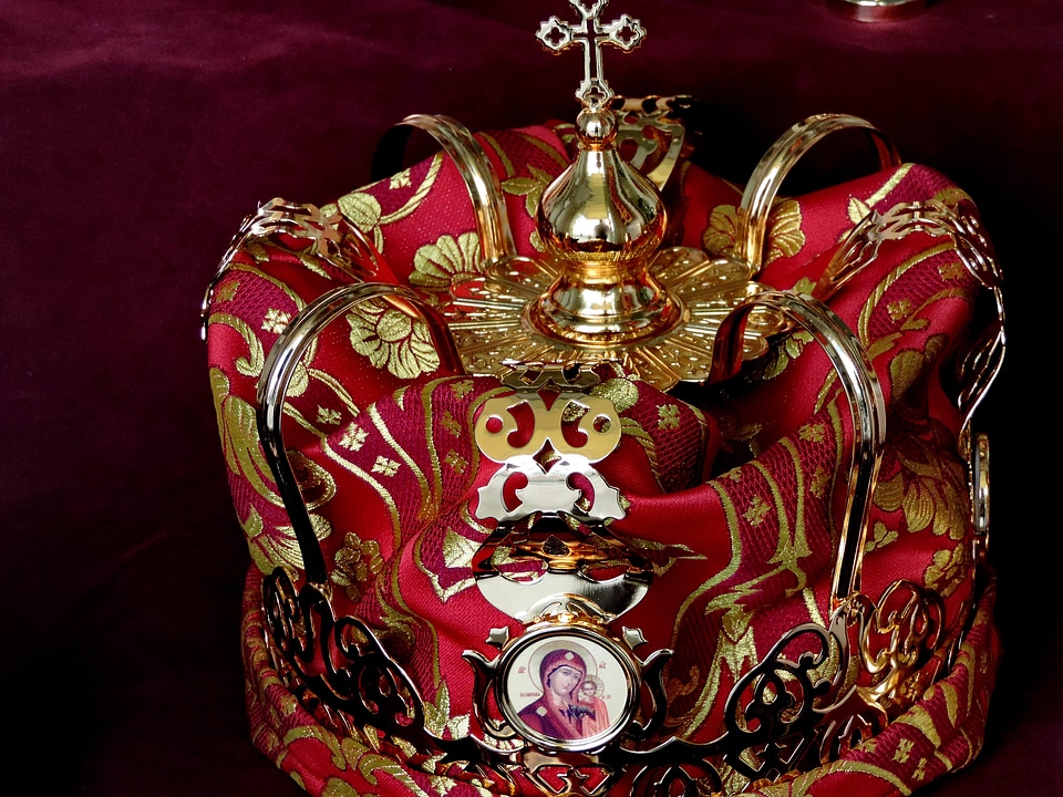 Cross orthodox decoration