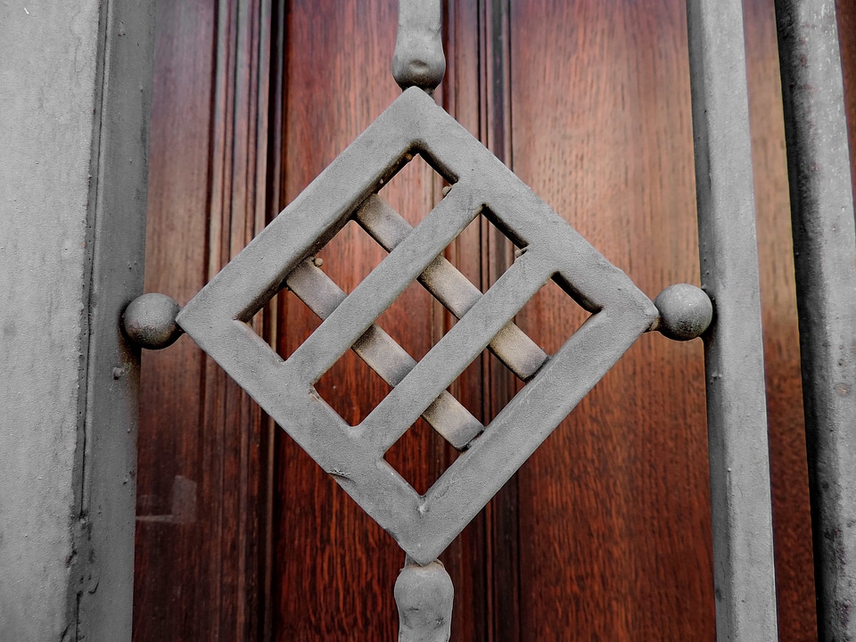 Fence front door wood