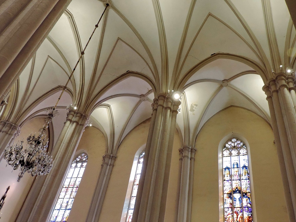 Chandelier christianity interior decoration
