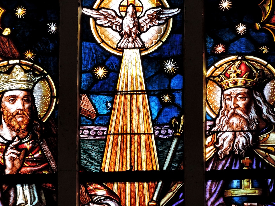 King mosaic saint