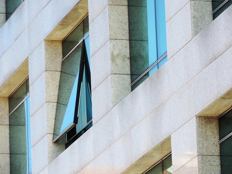 Building city window
