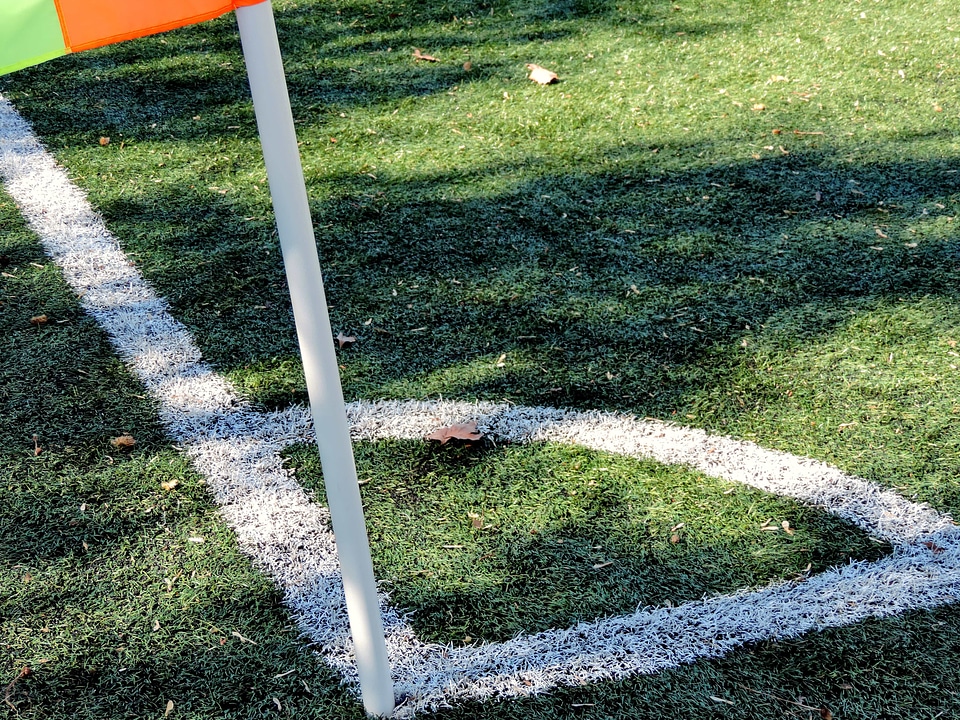 Football grass sport