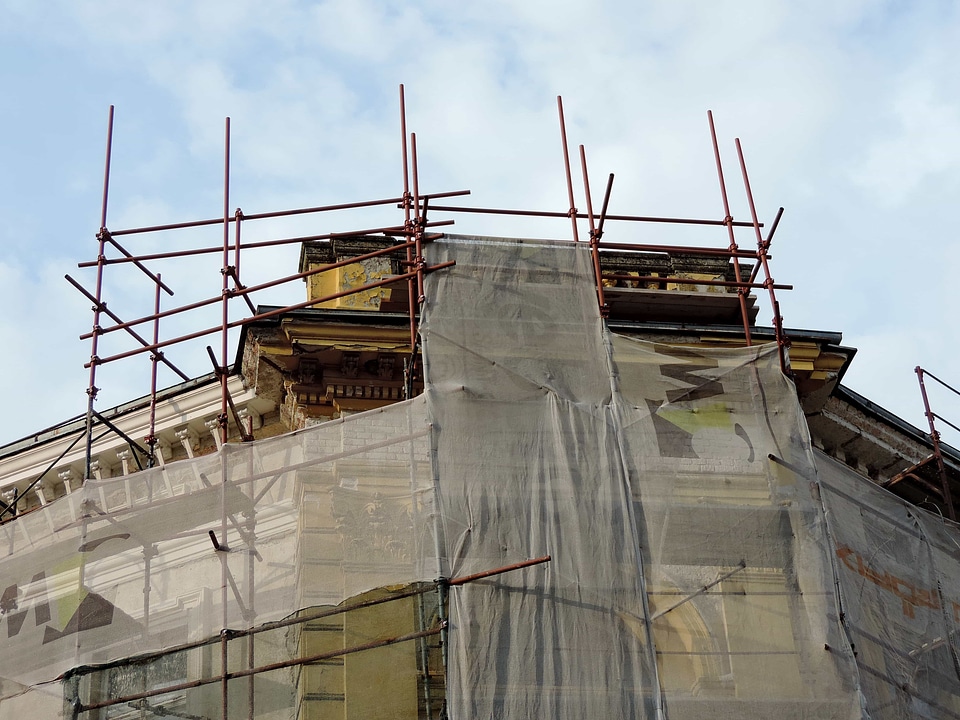 Architecture construction workplace