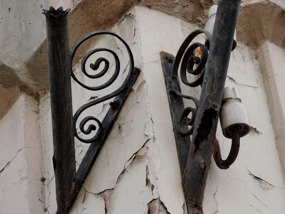 Abandoned art baroque