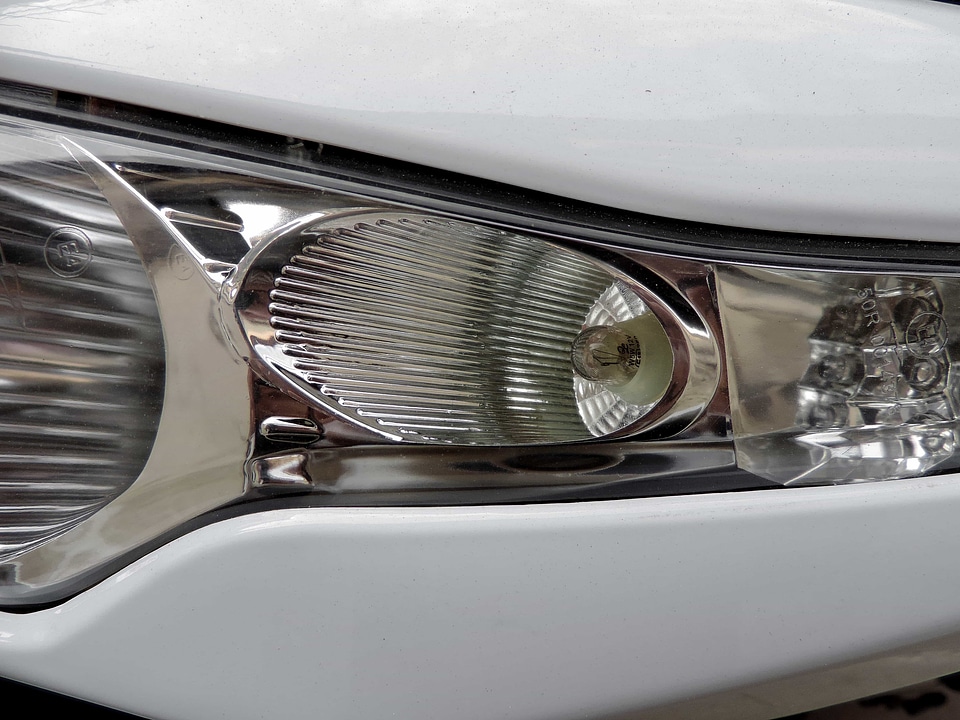 Motorcycle vehicle headlight