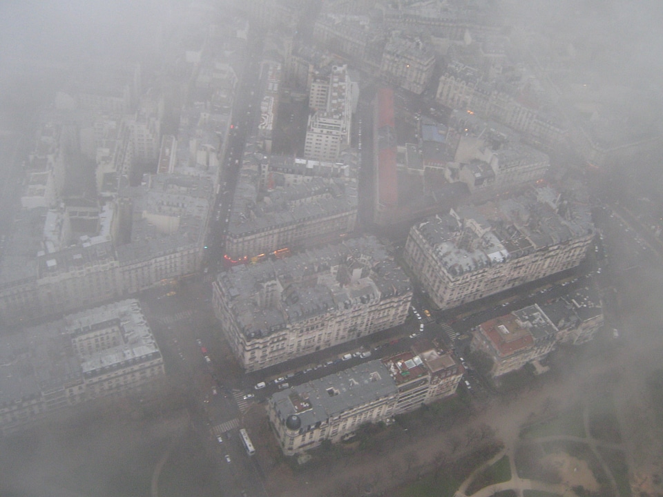 City downtown France