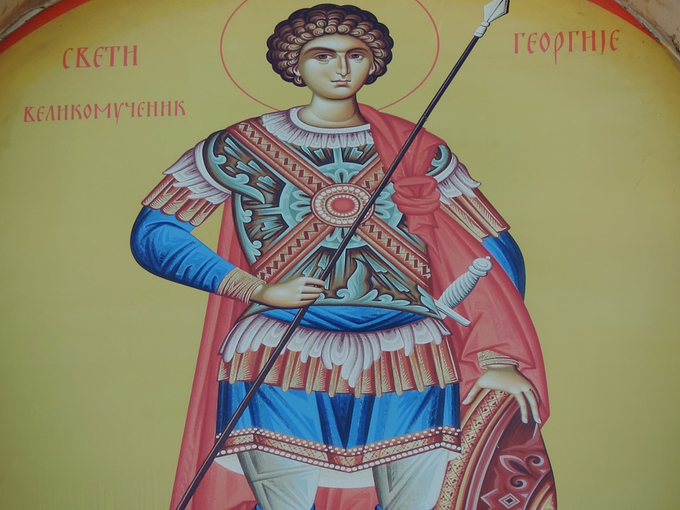 Byzantine orthodox saint