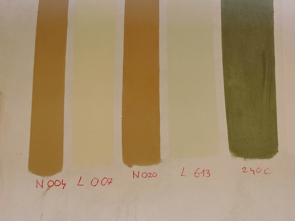 Colorful colors paint
