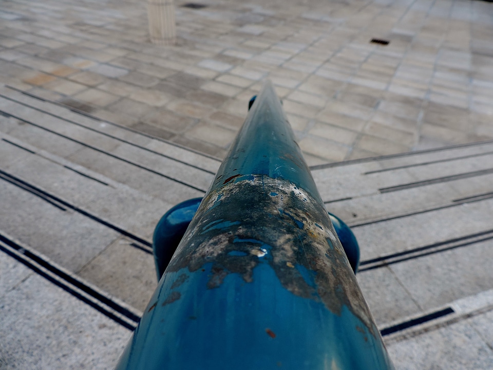 Metal perspective pipe