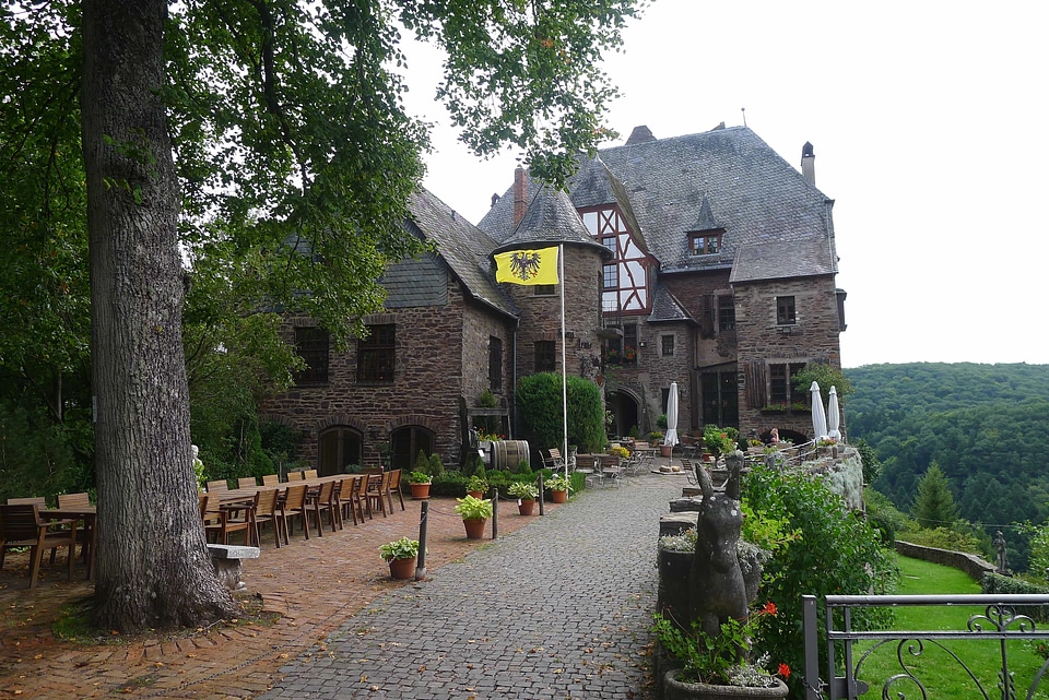 Castle restaurant building