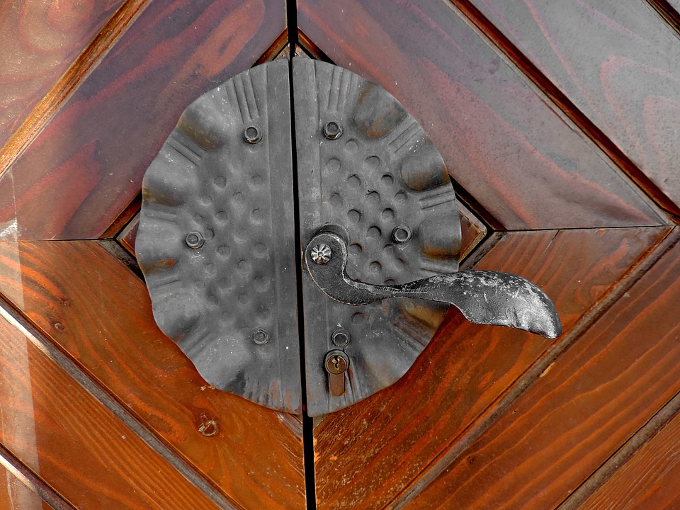 Front Door wood old