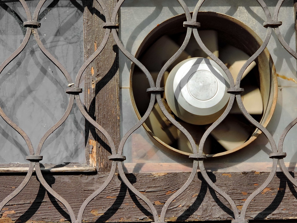 Electric Fan old iron