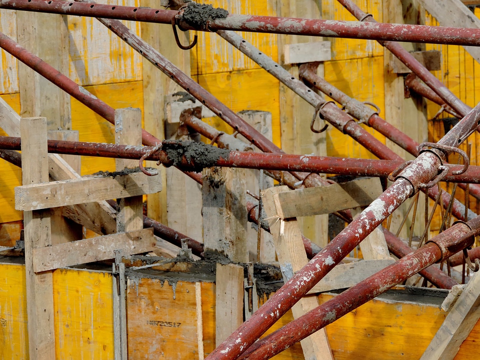 Concrete construction old