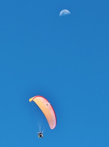 Summer sky flying