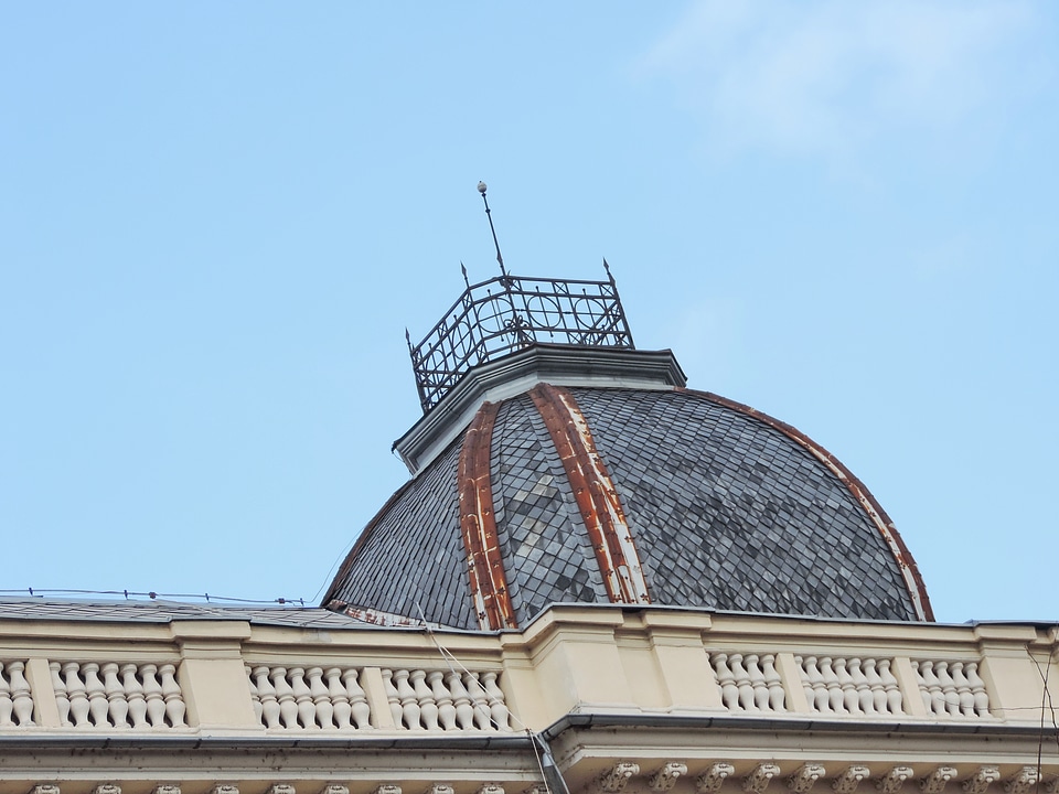 Architectural Style cast iron dome