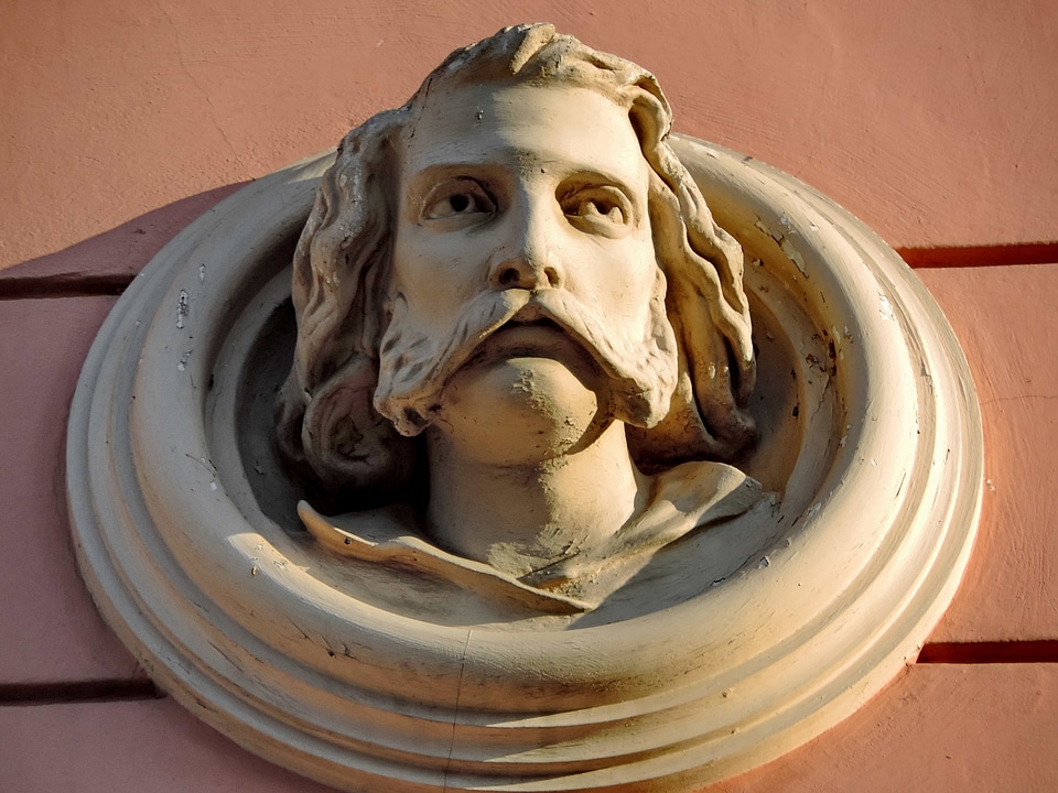 Baroque face mustache
