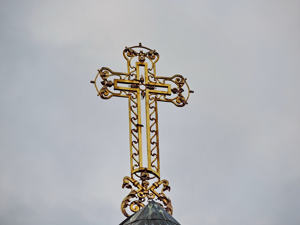 Arabesque Byzantine church tower
