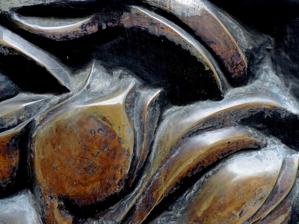 Brass bronze metal