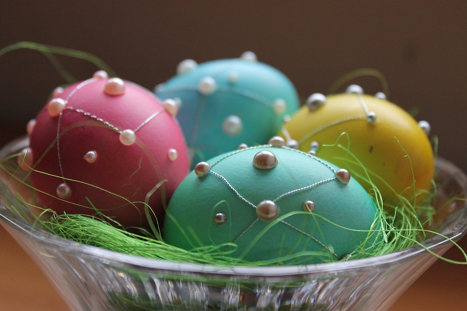 Eggs easter decoration
