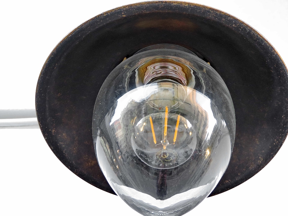 Brass electricity lantern