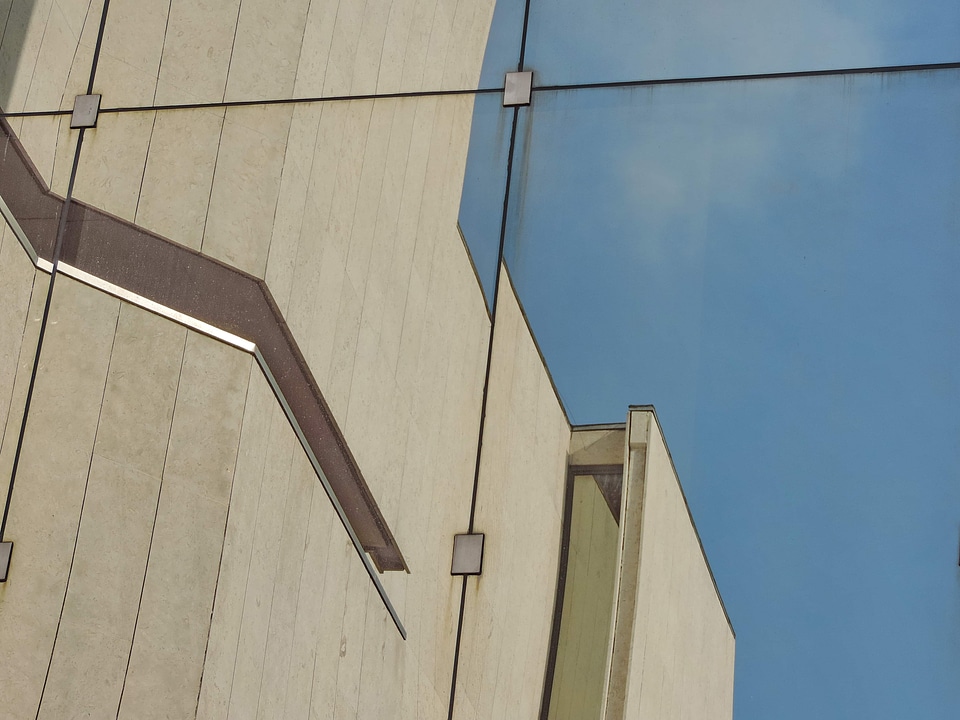 Architecture building steel