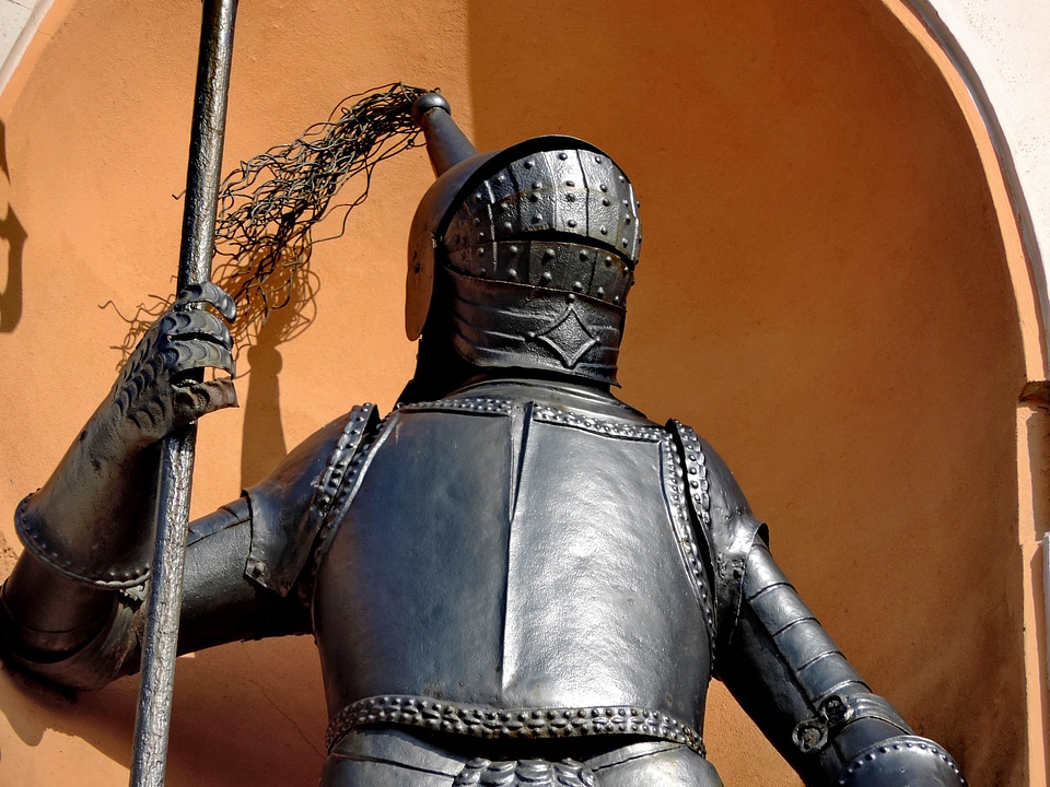 Cast Iron knight medieval