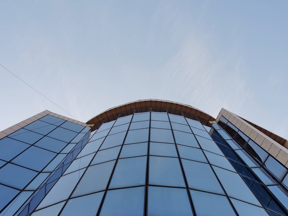 Modern architecture building