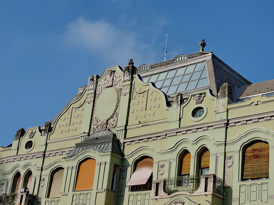 Architecture facade house