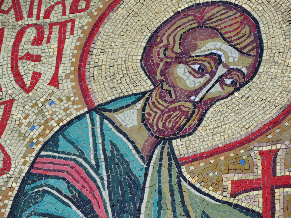 Christian christianity mural