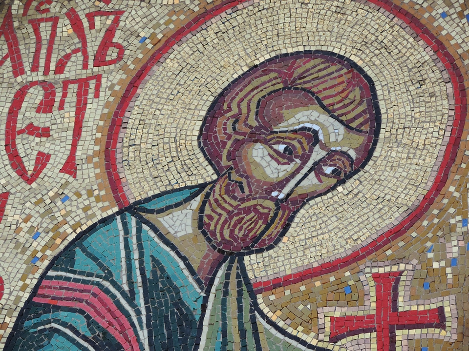 Mosaic religion art