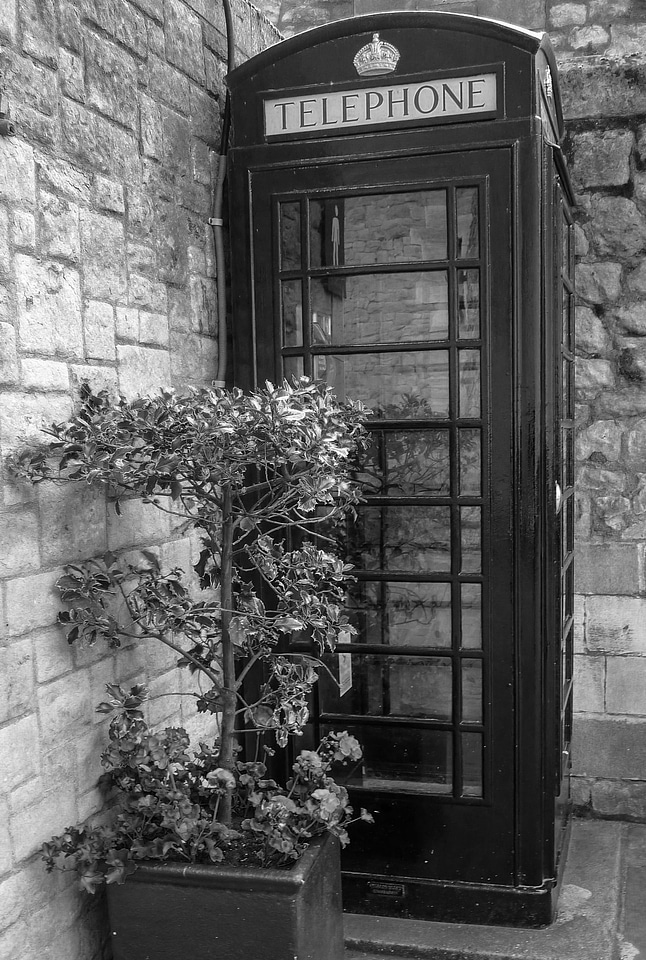 Black and white photography black and white tower