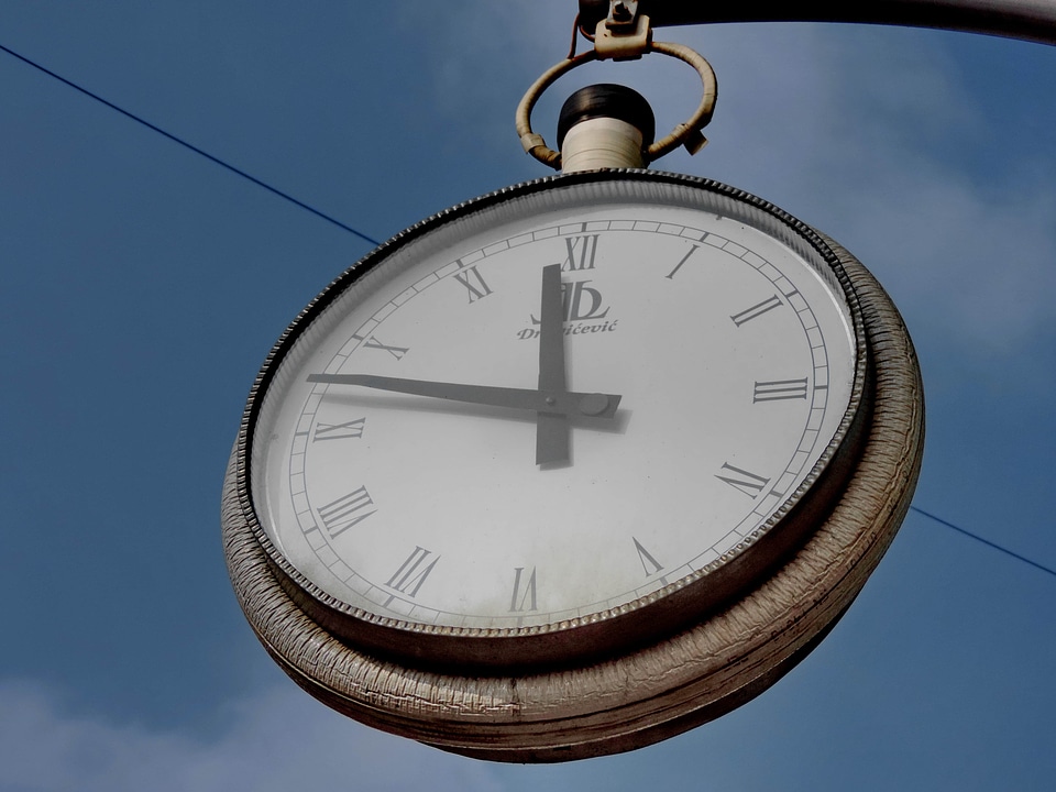 Analog Clock big decoration