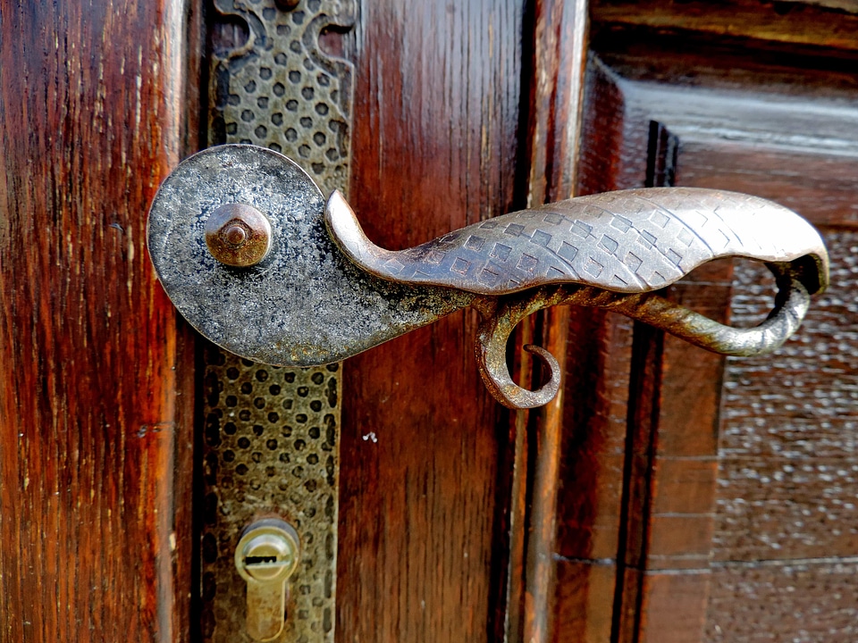 Brass gate handmade