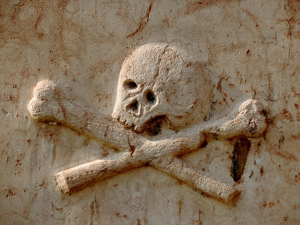 Bones Byzantine cemetery