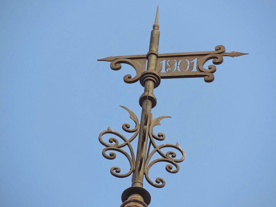 Cast Iron handmade number