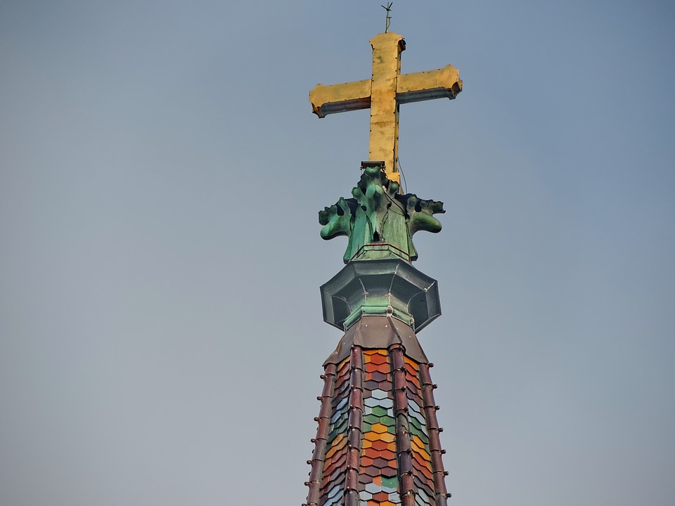 Cathedral catholic cross