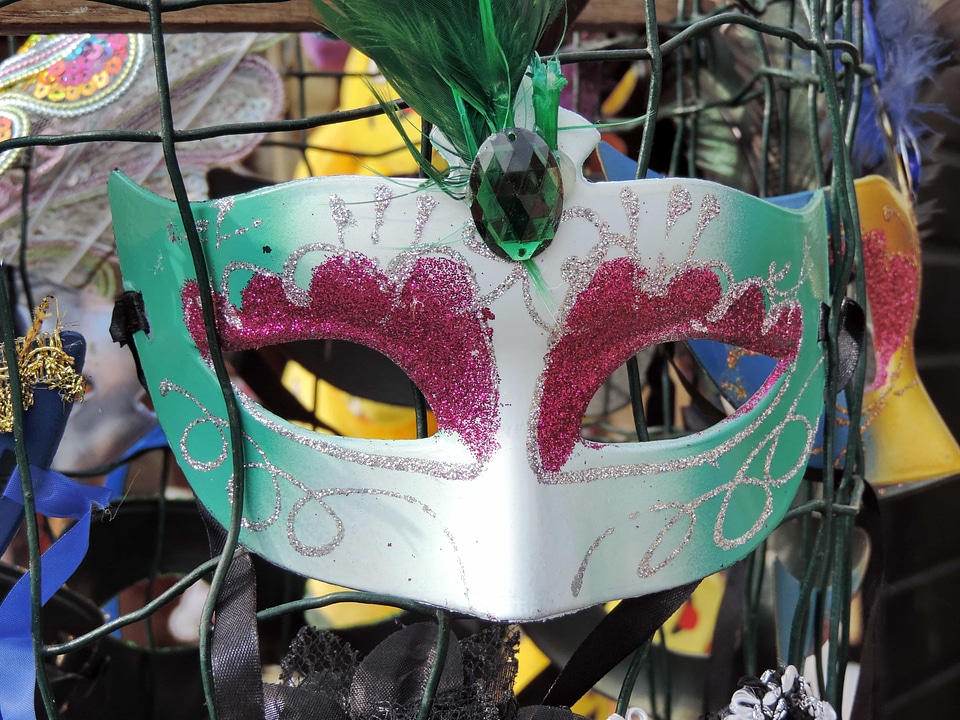 Festival mask decoration