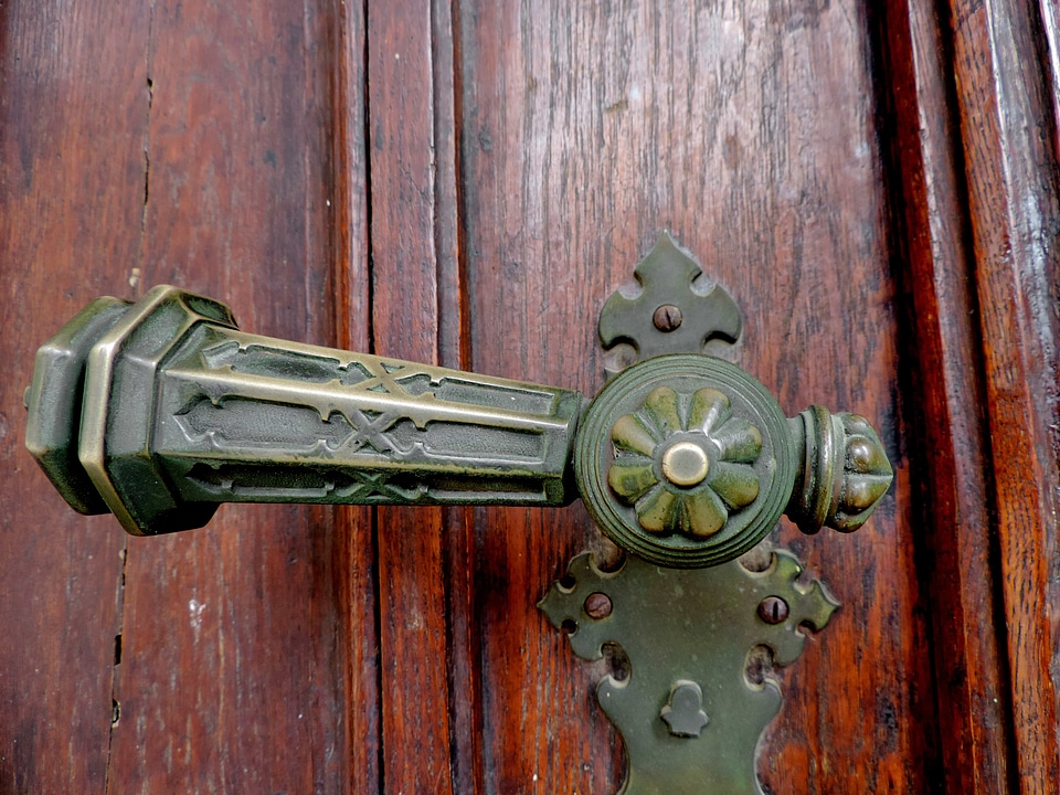 Antique brass decorative
