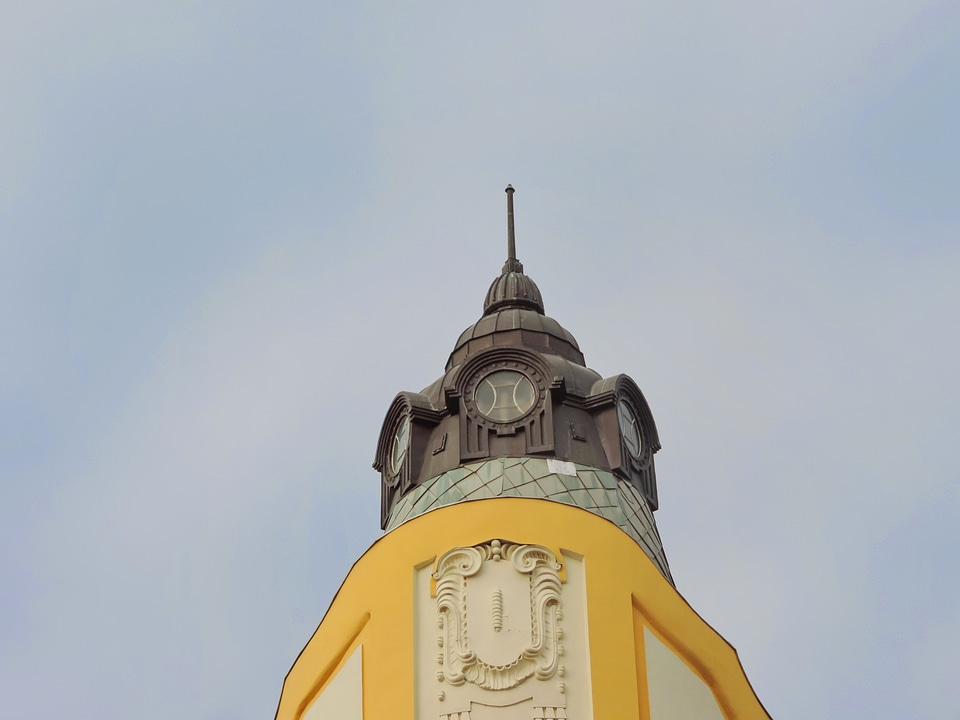 Handmade tower landmark