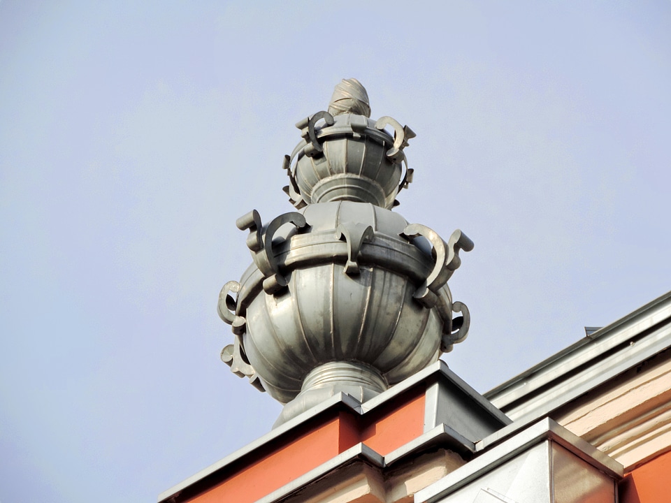 Baroque brass cast iron