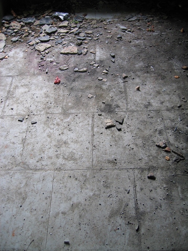 Pierre concrete destroyed