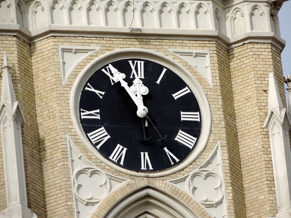 Clock timepiece hand