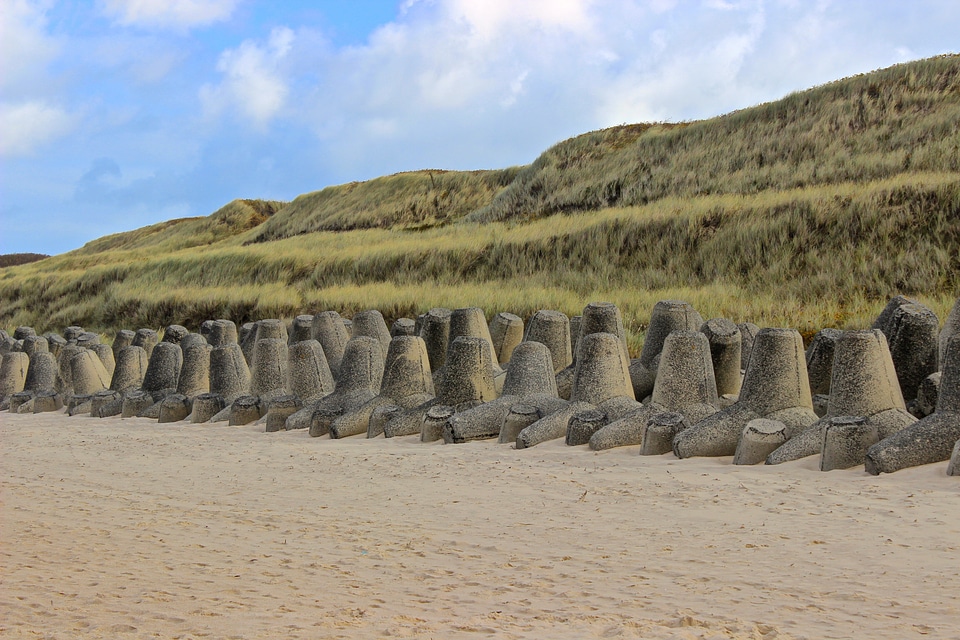 Coastal protection sylt north sea