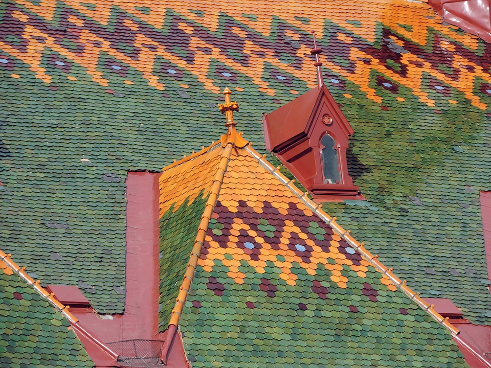 Cathedral colorful detail