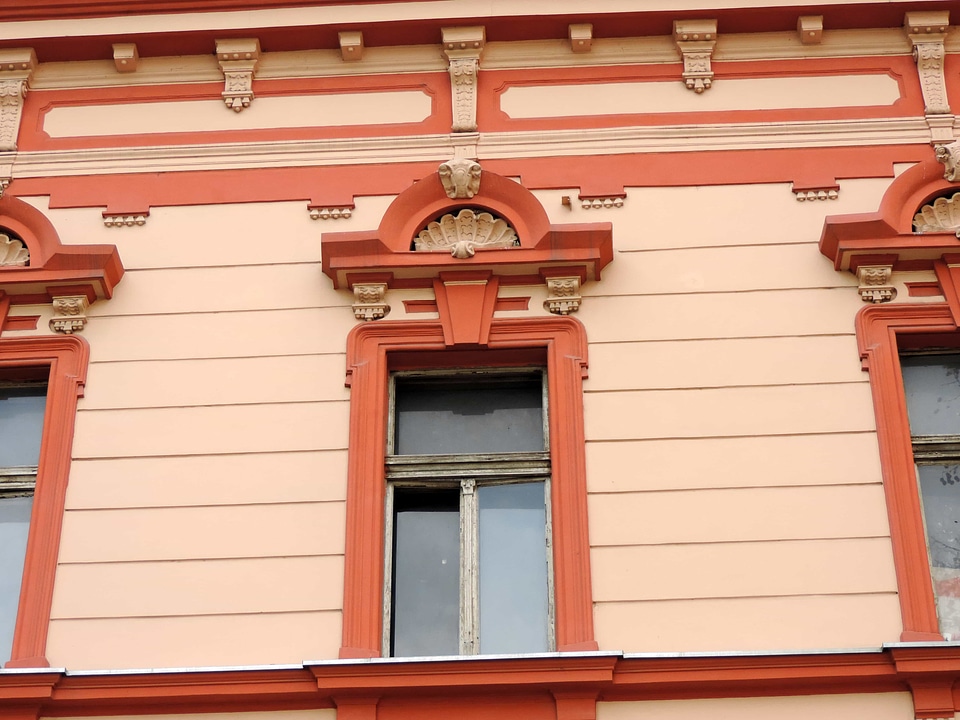 Architecture window facade photo