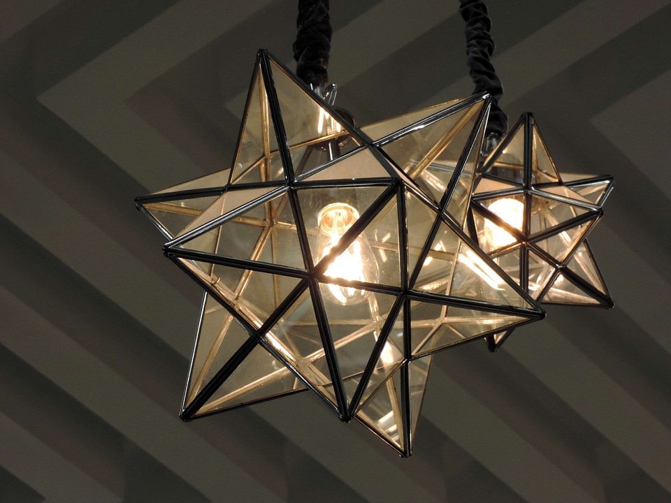 Chandelier light bulb light