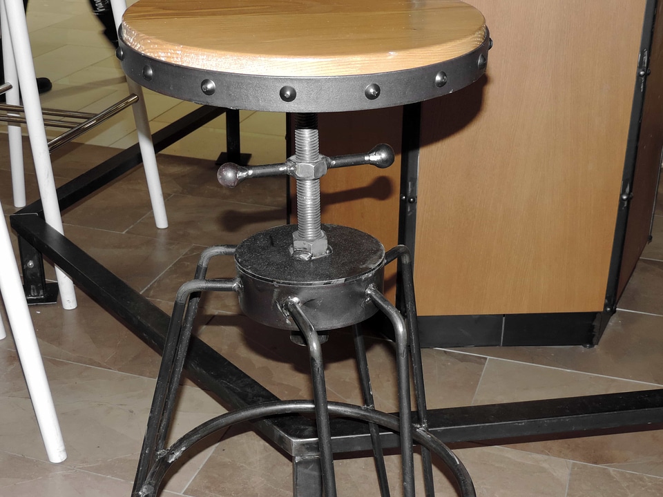 Cast Iron chair furniture