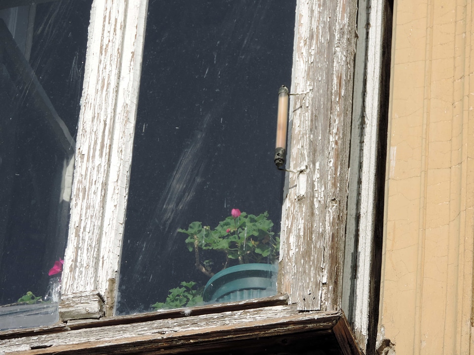 Baroque detail flowerpot