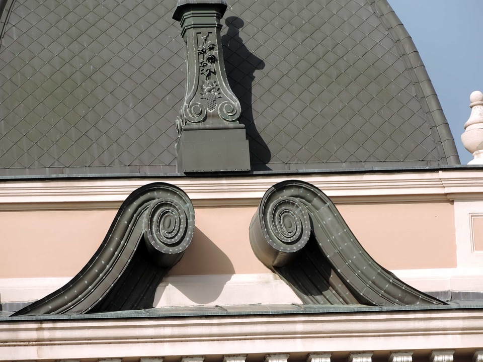 Brass roof rooftop